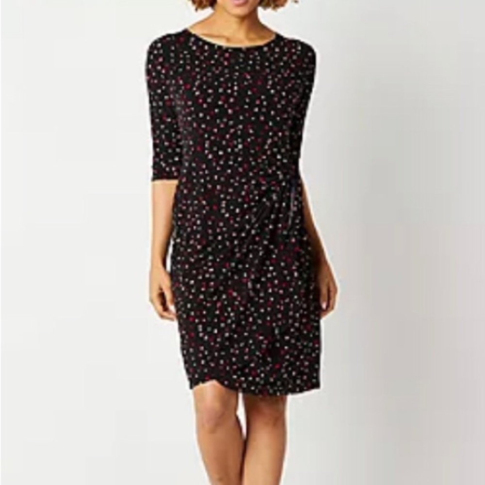 NEW Robbie Bee 3/4‎ Sleeve Sheath Dress.